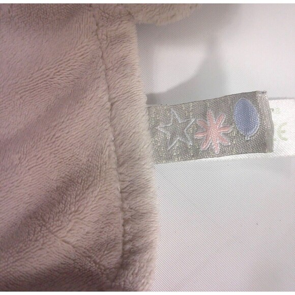 Teddykompaniet Ba Bi Boo Dog Puppy Lovey Security Blanket Plush Tan Stars 7x7 - Picture 3 of 3